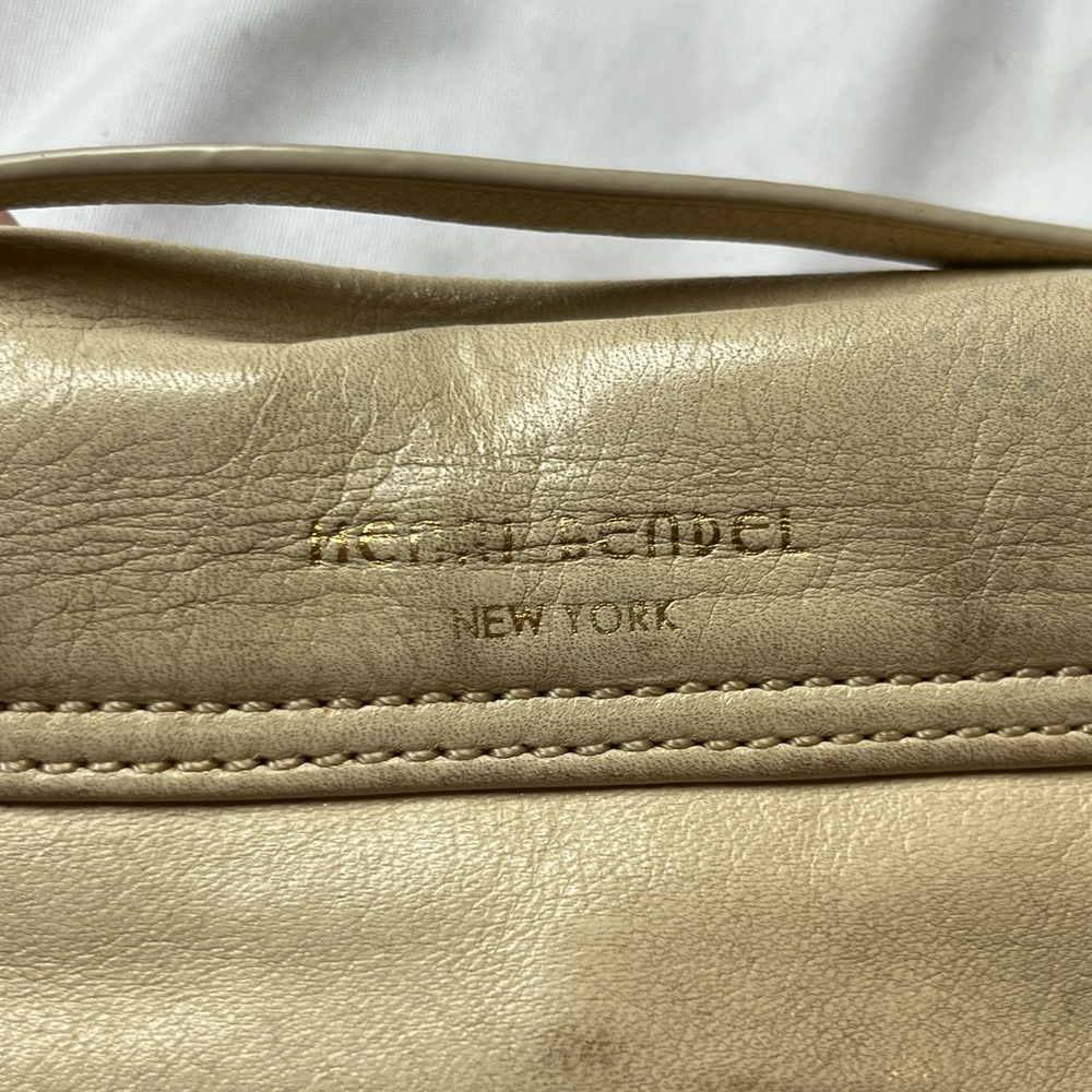 Henri Bendel Purse, Henri Bendel Cream Crossbody, Cream Bag - Picture 4 of 7